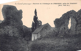 Condat En Feniers      15        Ruines De L'Abbaye    (voir Scan) - Condat