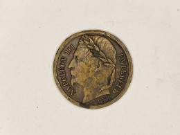 COIN MONNAIE MEDAILLE FRANCE NAPOLEON III 1852 - Royaux / De Noblesse