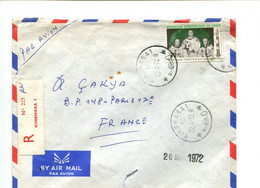 CONGO Kinshasa 1  - Affr. Sur Lettre Recommandée - Espace Apollo XI - Other & Unclassified