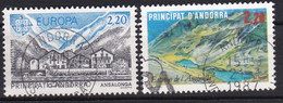 Andorre Français Europa Hameau D Ansalonga Tourisme Le Lac D Angonella N°348-351 Oblitéré - Used Stamps