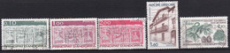 Andorre Français écu Primitif Maison Plandolit Protection De La Nature N°317-322-323-326-332 Oblitéré - Used Stamps