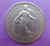 Pièce De 1 Franc 1964 Type SEMEUSE NICKEL 6 Gr - Dia : 24 Mm SUP. - Varianten En Curiosa