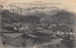 Menailles         15         Les Trois Villages Au Pied Du Puy Mary     (voir Scan) - Andere & Zonder Classificatie