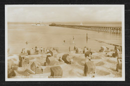 (2822) AK Ostseebad Grömitz - Strand Mit Landungsbrücke - Groemitz