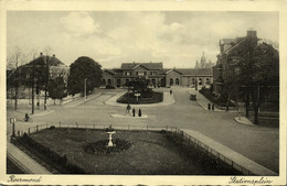 Nederland, ROERMOND, Stationsplein Met Station (1937) Ansichtkaart - Roermond