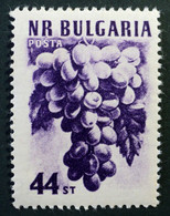 1956 Bulgaria Mnh -  Uva Raisin Grapes Grape Traube - - Other & Unclassified