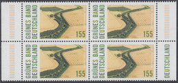 !a! GERMANY 2020 Mi. 3529 MNH BLOCK W/ Right & Left Margins (b) - Conservation Project "Green Belt Germany" - Unused Stamps