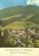 9165 " SALUTI DA SARENTINO " PANORAMA  - CARTOLINA POSTALE  ORIGINALE SPEDITA 1968 - Souvenir De...