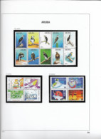 Aruba 2012 MNH Year Collection Postfris** (5 Scans) - Curaçao, Nederlandse Antillen, Aruba