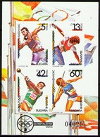 1990 Bulgaria 3866-3869/B212b Olympic Committee 12,00 € - Summer 1992: Barcelona