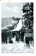 N°4442 R -cpa Saut à Skis -Braunlager Die Sprungschanze  Wurinberg - Sports D'hiver