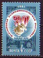 RUSSIA - UdSSR - 1981 - 30 Exposition Des Radioamateures - Mi 5048 - 4 Kop - Neufs