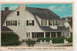 Cpa.Etats-Unis.Summer Home Of Senator Robert Kennedy Hyannis Port - Cape Cod