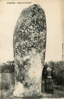 Carnac * Géant De Kerderf * Menhir Dolmen Mégalithe - Carnac