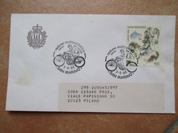 ANNULLO SPECIALE 3.6.1984 Raduno Motociclistico RIMINI SAN MARINO - Cartas & Documentos