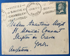France N°180 Seul Sur Enveloppe, De Paris Pour L'Angleterre 1926 - (B3544) - 1921-1960: Moderne