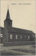 Dickele  -   Kerk  St. Pietersbanden. - Zwalm