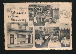 BRUXELLES  ROTISSERIE DU VIEUX STRASBOURG  2 SCANS - Cafés, Hôtels, Restaurants