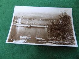 VINTAGE UK DORSET: WEYMOUTH Harbour From Nothe Gardens Sepia Valentine - Weymouth