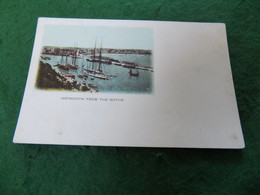 VINTAGE UK DORSET: WEYMOUTH From The Nothe Tint - Weymouth