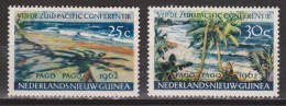 Nederlands Nieuw Guinea Dutch New Guinea 76 - 77 MLH ; Pago Pago 1962 - Netherlands New Guinea