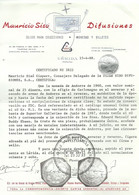 ANDORRA MONEDA  SUS CARACTERITICAS SEGUN FIGURAN EN SU CERTIFICDO DE AUTENTICIDAD (J.F.N) - Andorre