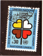 B - 1971 Nazioni Unite - Lotta Al Razzismo - Used Stamps