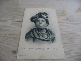 CPA Guadeloupe Illustrée Collection F.Petit Type De Femme - Pointe A Pitre