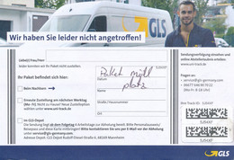 BRD / Bund GLS Päckchen - / Paketinformationsschein 2020 - "Paket Müllplatz" - Storia Postale