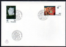 SWEDEN 1975 Europa: Paintings FDC.  Michel 899-900 - FDC