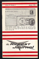 AEROPHILATELIE - THE AIRPOST JOURNAL / JANVIER 1979 (ref CAT125) - Poste Aérienne & Histoire Postale