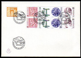 SWEDEN 1975 Archaeological Finds FDC.  Michel 894-98 - FDC