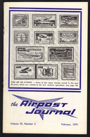 AEROPHILATELIE - THE AIRPOST JOURNAL / FEVRIER 1979 (ref CAT124) - Correo Aéreo E Historia Postal