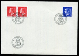 SWEDEN 1977 Carl XVI Definitive 1.10, 1.40 Kr  FDC.  Michel 901D, 974 - FDC