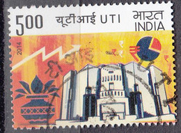 INDIA, 2014, FIRST DAY CANCELLED, UTI, Unit Trust Of India, 1 V - Oblitérés