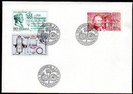 SWEDEN 1974 Anniversaries FDC.  Michel 841-43 - FDC