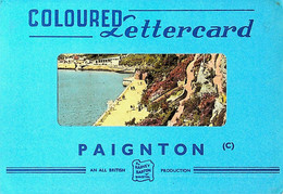 (Booklet 111) England - Paington Coloured Lettercard - Paignton