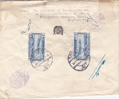 Afghanistan - Air Mail - Registered To Belgium - Afghanistan