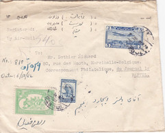 Afghanistan - Air Mail - Registered To Belgium - 6/10/62 - Afghanistan
