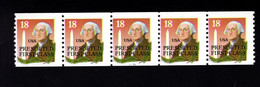 1087783342 SCOTT 2149A PÖSTFRIS MINT NEVER HINGED EINWANDFREI GEORGE WASHINGTON & MONUMENT PCN 5 LGG PLATE 11121 - Ruedecillas (Números De Placas)