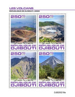 Djibouti. 2020 Volcanoes. (0218a)  OFFICIAL ISSUE - Volcanos