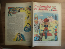 LA SEMAINE DE SUZETTE N°39 DU 28 SEPTEMBRE 1950. 1° PLAT DE DESRIEUX LES CAMPANULES DES PRES / ADELINE ROGER / BECASSIN - La Semaine De Suzette