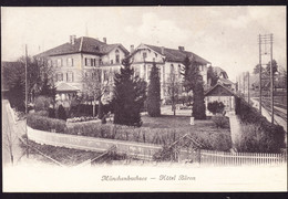 1913 Gelaufene AK Aus Münchenbuchsee, Hotel Bären. - Münchenbuchsee
