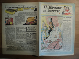 LA SEMAINE DE SUZETTE N°47 DU 18 NOVEMBRE 1948. 1° PLAT DE MANON IESSEL AU ROYAUME DU ROI SIMPLET / L HERITAGE DE MONIQ - La Semaine De Suzette