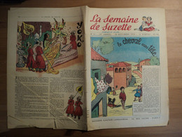 LA SEMAINE DE SUZETTE N°52 DU 28 DECEMBRE 1950. 1°PLAT ILLSUTRE PAR FRANCOISE BERTIER LE CHEVAL SANS TETE / YVONNE ANNE - La Semaine De Suzette