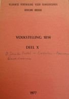 Volkstelling 1814 - Oedelem Beernem Waardamme Sint-Joris Ten Distel - Genealogie - Stamboom - Storia