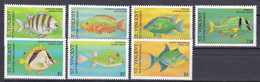 St. Vincent 1993 - Mi.Nr. 2332 - 2338 + Block 265 + 266 - Postfrisch MNH - Tiere Animals Fische Fishes - Fische