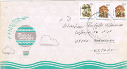 37736.  Carta Aerea SAN CARLOS De BARILOCHE (Argentina) 1995. Globus, Buenas Noticias - Lettres & Documents