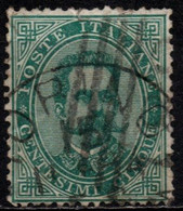 Regno 1879 - 5 C. - Effigie Di Umberto I Entro Un Ovale, Usato - Oblitérés