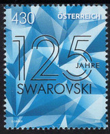 Austria - 2020 - 125 Years Of Swarovski Jewelry Production - Mint Stamp With Hot Foil Intaglio Printing - 2011-2020 Neufs
